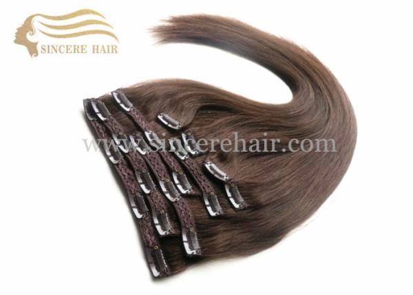 Buy cheap 22" Clip In Hair Extensions for sale - 22 Inch STW 100 Gram 9 Pieces 100% Remy Human Hair Clips-In Extensions for Sale from wholesalers
