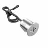 Buy cheap 24V LED Cross Star Buried Lamp 1W IP67 Waterproof Silver Aluminum 45° Floor Light 12v Deck Spot Lights from wholesalers