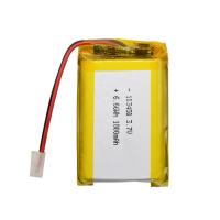 Buy cheap UN38.3 3.7V 2000mAh 103450 Lithium Polymer Battery Pack For GPS product