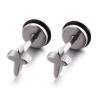 Buy cheap Wholesale Halloween Earrings Cool Cross Stud Earrings Piercing Jewelry Factory from wholesalers