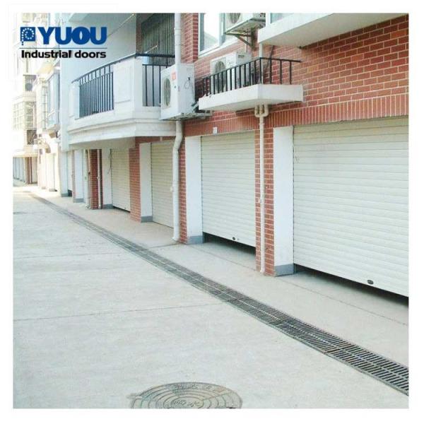 Warehouse Automatic Roller Shutter Garage Doors Security 12level Storm Proof