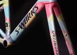 Anti Oil Solvent Based Ink Bicycle Frame Decals High Temperature Resistance