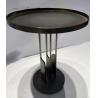 Buy cheap Custom Stainless Steel Hover Round Tray Coffee Table , Black Antique from wholesalers