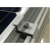 Buy cheap PV End Clamp Solar Roof Mount System 6063- T5 Aluminium Extruded Profiles from wholesalers