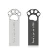 Buy cheap Dog Paw Shapes Metal USB Flash Drive 2.0 128GB 256GB 15MB/S Speed from wholesalers