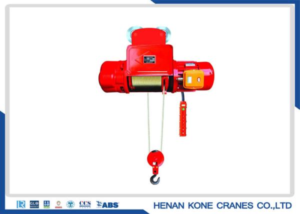 Buy cheap 18m/min 1.5 Ton Electric Wire Rope Hoist Winch from wholesalers