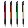 Buy cheap Classic Aluminum Ballpoint Pen Colorful Spray Paint Soft Pen Grip Black Clip Office Pen from wholesalers