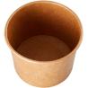 Buy cheap 20 oz 591.4ml Dessert Ice Cream Yogurt Kraft Paper Coffee Cups from wholesalers