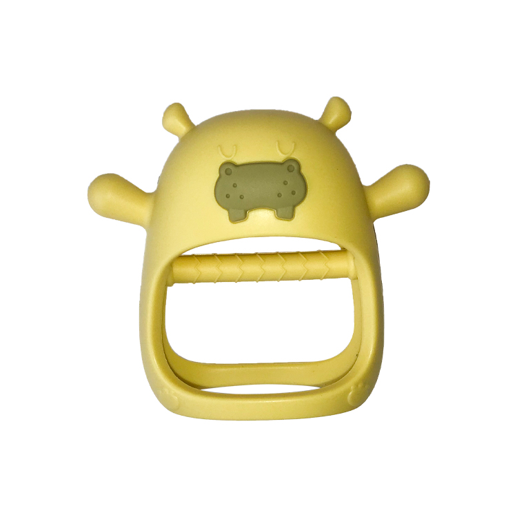 Silicone Baby Teether Customized Hippo Never Drop Diy Handmade Bpa Free