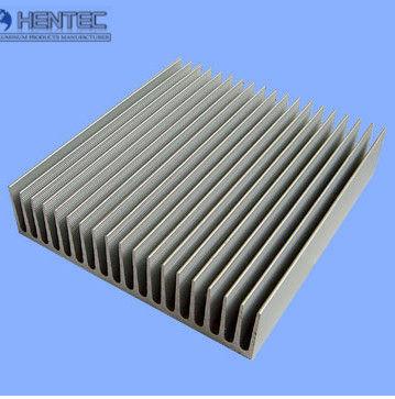 Buy cheap Silkscreened Aluminum Heatsink Extrusion Profiles Round / Square / Triangle from wholesalers