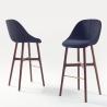 Buy cheap 108cm Wooden Leg Bar Height Chairs from wholesalers