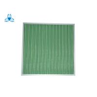 Buy cheap G3 G4 Polyester Synthetic Air Purifier Pre Filter , Fiber Panel Pleated Air product