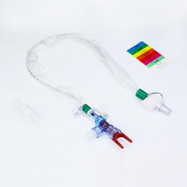 Buy cheap Custom Closed Suction Tracheostomy Suction Tube Catheter from wholesalers