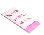 Custom poly colored mail bag printed color postal shipping bags pe self adhesive