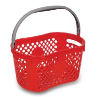 Buy cheap 30L 0.38M Vegetable Single Handheld Shopping Baskets For Supermarket Grocery product
