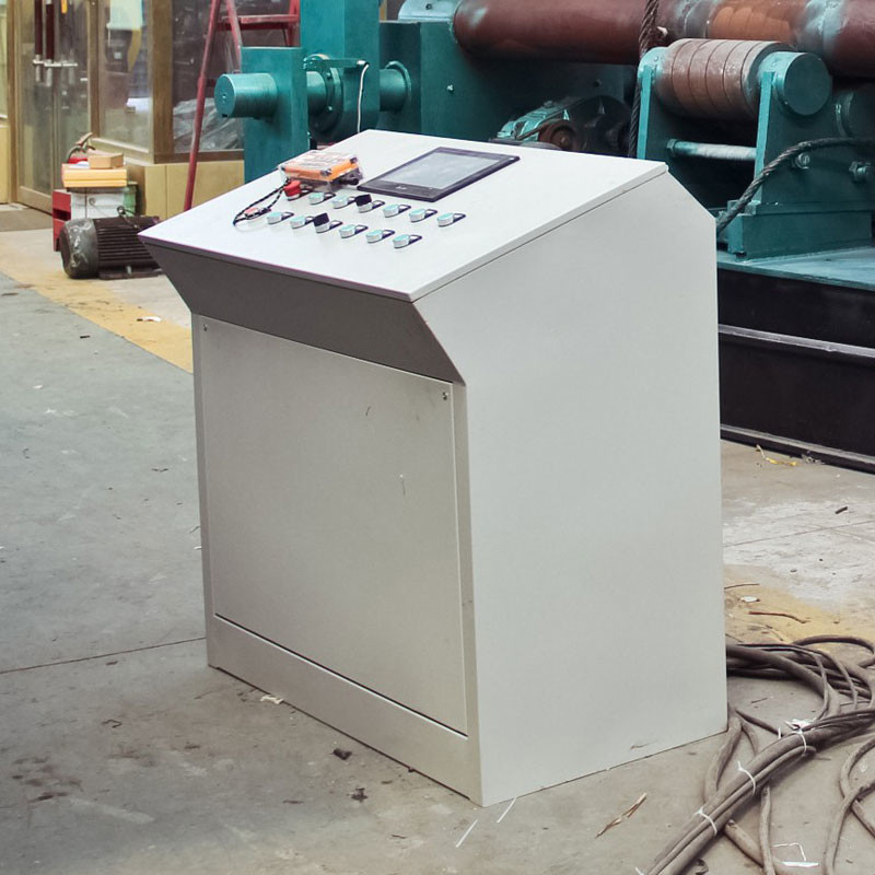 Universal Upper Three Roller Plate Rolling Machine With PLC Preheating