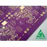 Buy cheap 6layer Rigid Circuit Board TG150 1.62mm EING With Purple Soldermask For Industry from wholesalers