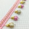 Buy cheap Handmade fashionable chain beads lace tassels fringes for curtain/sofa/pillow decoration from wholesalers