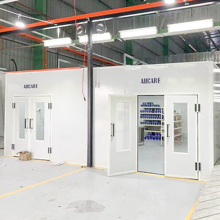Metal Sheld Fireproof Paint Mixing Room Paint Mixing Booth Ventilation System For Preparation