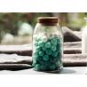 Buy cheap Compact Decorative Glass Bottles Empty Glass Jars Round Shape 500ml / 800ml from wholesalers