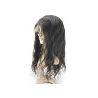 Buy cheap Silk Base Top Raw Indian Remy Full Lace Wigs , Human Hair Full Lace Wigs For product