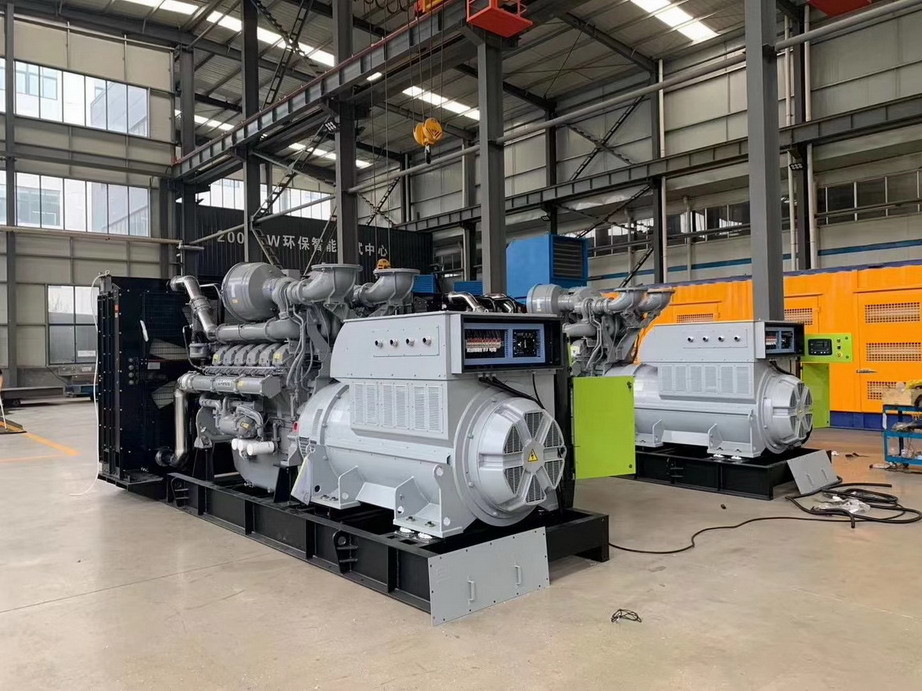 50Hz 1100 KVA Perkins Powered 4008TAG2A Diesel Generator Sets With Stamford Alternator