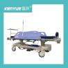 Buy cheap Long Life Hospital Patient Emergency Stretcher Trolley Blue Color from wholesalers