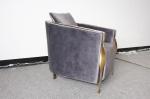 Good quality event wedding single sofa stainless steel frame sofa woodden sofa