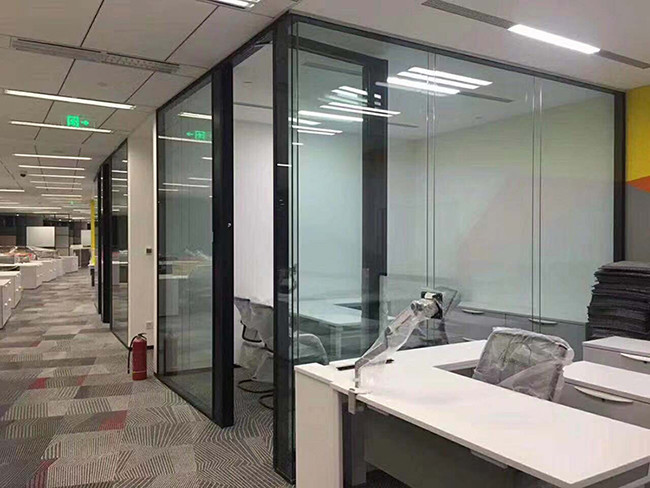 Modern Full Height Modular Glass Office Walls 200-1500mm Width