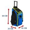 Buy cheap Custom Waterproof Cricket Kit Bag With Trolley Wheels Shoe Compartment from wholesalers