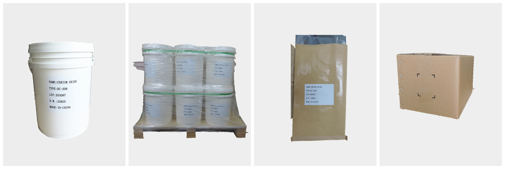 1.8 Micron Cerium Oxide Polishing Powder For Cover Lense
