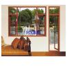 Buy cheap German Style Timber Doors And Windows , 68mm Frame Wood Casement Windows Good heat insulation from wholesalers