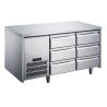 Buy cheap Kitchen / Restaurant Industrial Refrigeration Equipment Worktable Refrigerator from wholesalers
