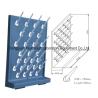Buy cheap PP Pegboard Laboratory Fittings Removable Lockable Plastic Dripping Rack from wholesalers