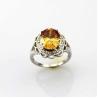 Buy cheap Fashion Jewelry 8mmx10mm Oval Cut Pink Cubic Zircon 925 Silver Ring(R19) from wholesalers