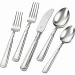 deluxe Polished 24pc 1810 Stainless Steel Flatware Sets for daily use