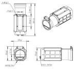 JH640-1100 Long Range Surveillance 110~1100m MWIR Cooled FPA Thermal Camera