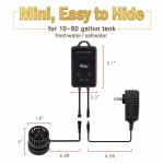 Hygger DC12V 14W Submersible Aquarium Wave Maker