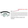Buy cheap 5 inch vacuum dust shroud dust cover for angle grinder hand grinder convertible from wholesalers