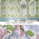 Flower Plant Wallpaper for Apartment Home Decor Self-Adhesive Function Anti