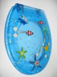polyresin toilet seat cover,MDF toilet seat,PP toilet seat,sea star,shell