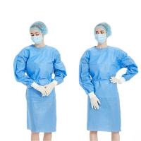 Buy cheap Water Resistance EN1186 Patient Surgery Gown / S- XXL Surgical Gown product