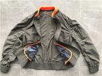Fatigue Light Weight Trenchcoat Men spring sport jacket With Contrast Rib Collar