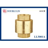 Buy cheap EAC Brass Spring Check Valves product