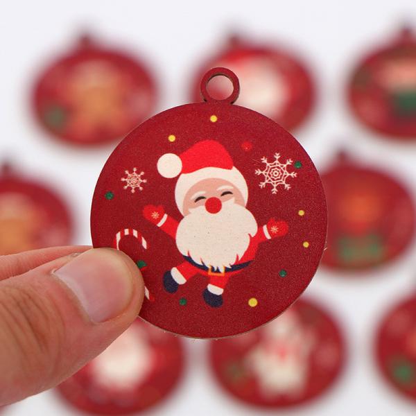 Buy cheap Wooden Decoration Ornaments Gift Plaque Tags Merry Christmas Wood Sign Tags from wholesalers