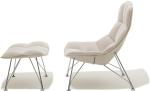 jehs+laub wire lounge chair & ottoman