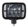 Buy cheap Black SAE 5 X 7 LED Snow Plow Headlights 30W 6000K High Low Beam from wholesalers