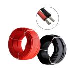 Red Black Dc Solar Pv Cable 4MM 1500V Inverter Battery