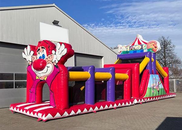 Buy cheap Mega Inflatable Obstacle Courses Bouncy Castles For Kids Adults from wholesalers