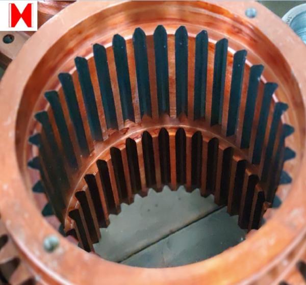 Buy cheap Cement equipment parts Mixer 20° 2000mm Forged Large Ring Gear from wholesalers